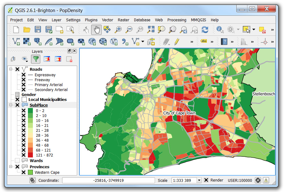 QGIS Population Density Tutorial - Spatial Modelling Solutions